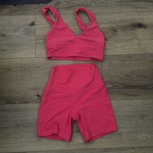 EUC Lululemon Align Set in Lipgloss